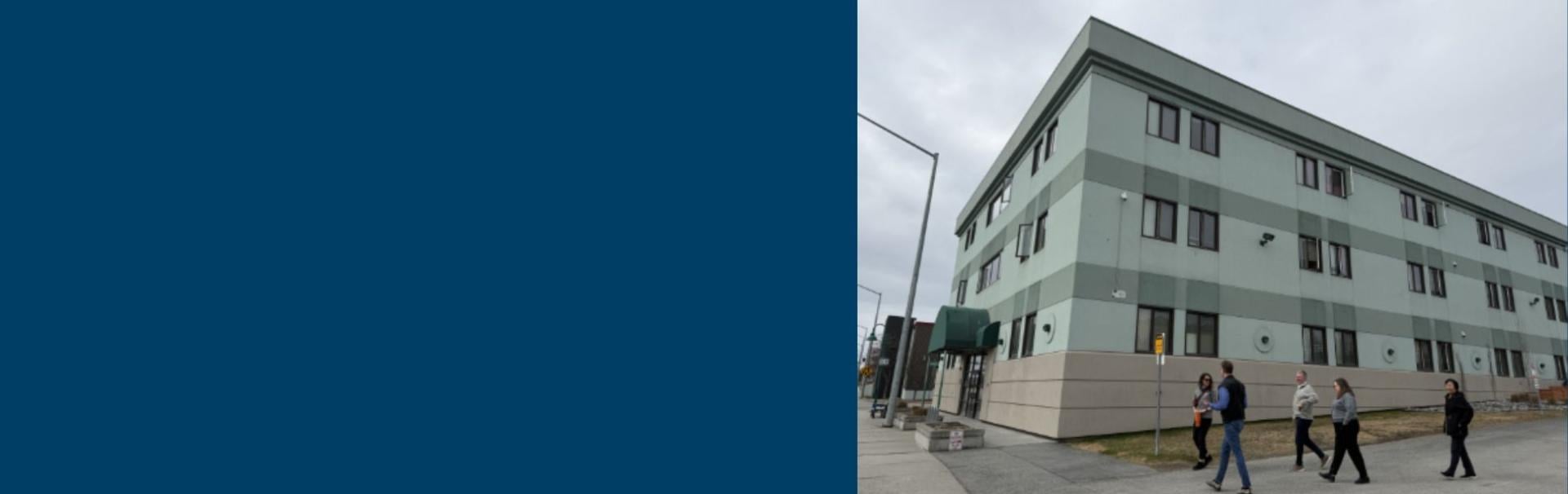 The Adelaide, a single room occupance building in Anchorage.