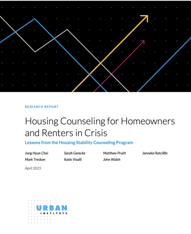 Housing Counseling for Homeowners and Renters in Crisis